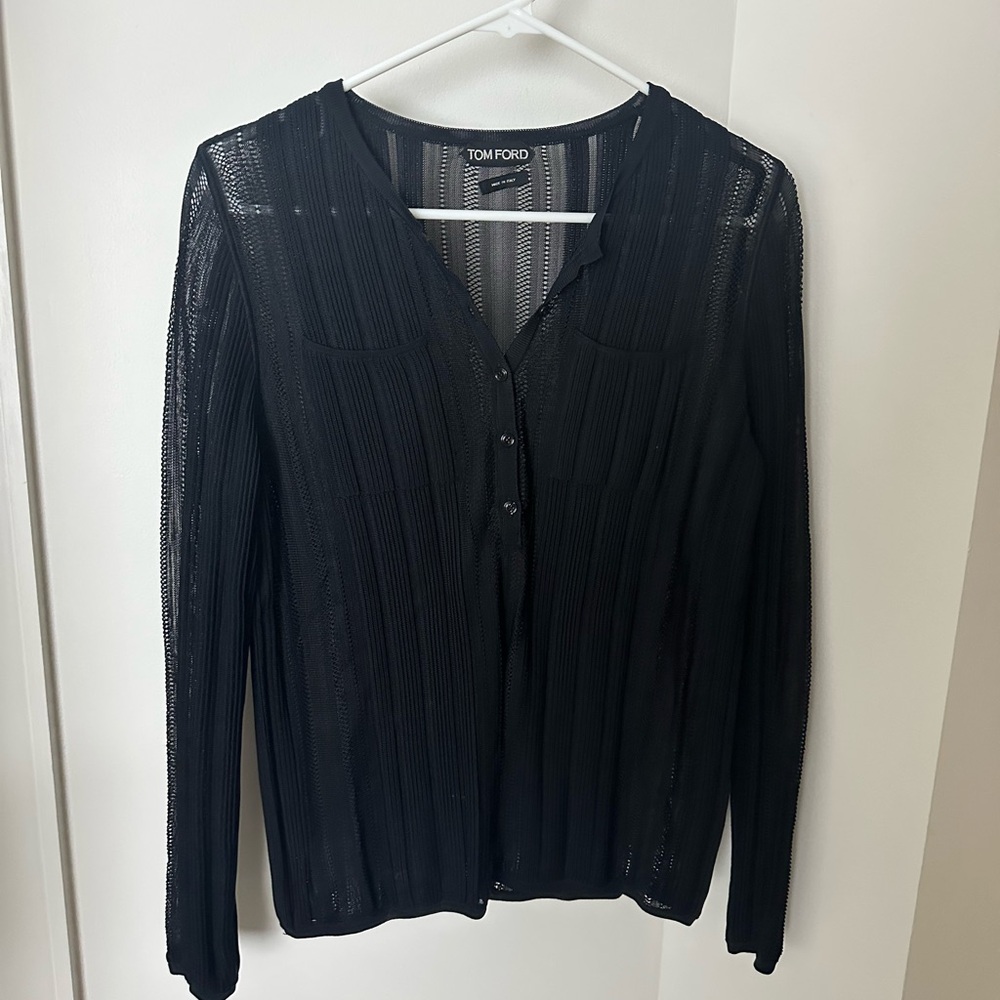 Semi sheer, Tom Ford top!